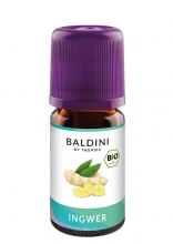 Bio Imbir - aromat do potraw, 5 ml, Baldini

